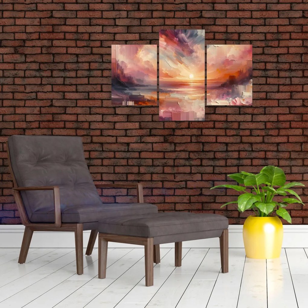 Tablou - Răsărit pictat (90x60 cm)