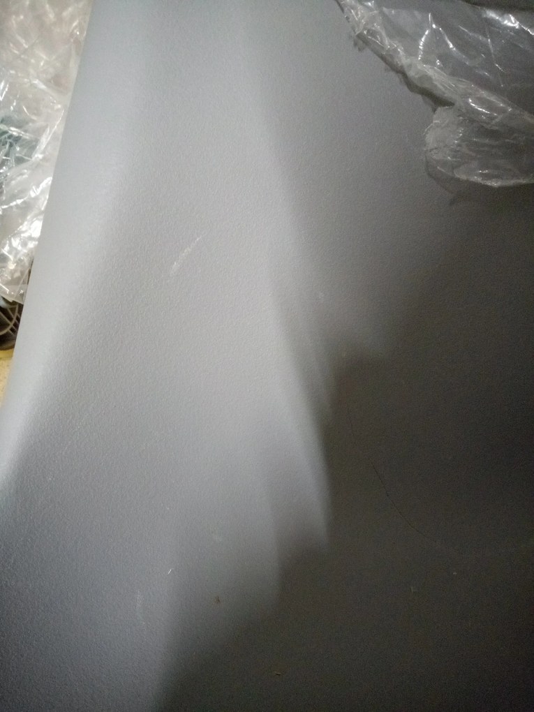 OFERTA Scaun gri deschis BALI MARK cu picioare din fag calitatea a II-a