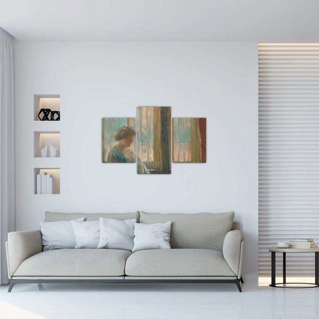 Tablou - Childe Hassam, The New York Window, reproducere (90x60 cm)