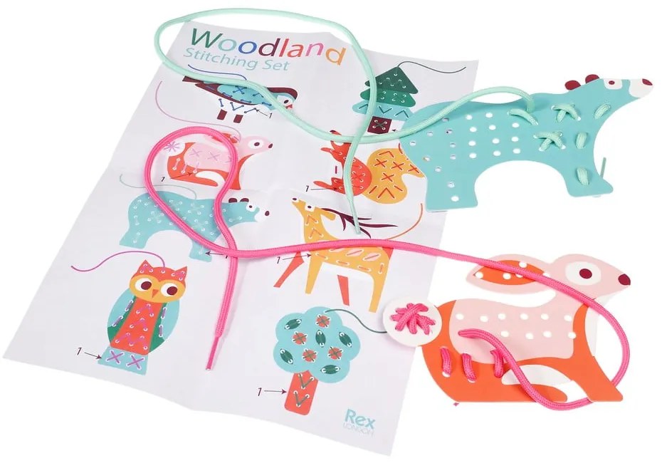 Set creativ Stitching set Woodland – Rex London