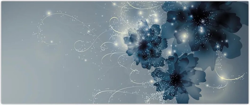 Tablou - Flori delicate (120x50 cm)