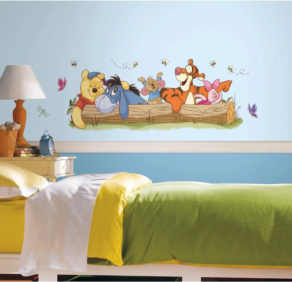 Winnie the Pooh si Prietenii Outdoor - (10 buc) -  Stickere Decorative BeeStick