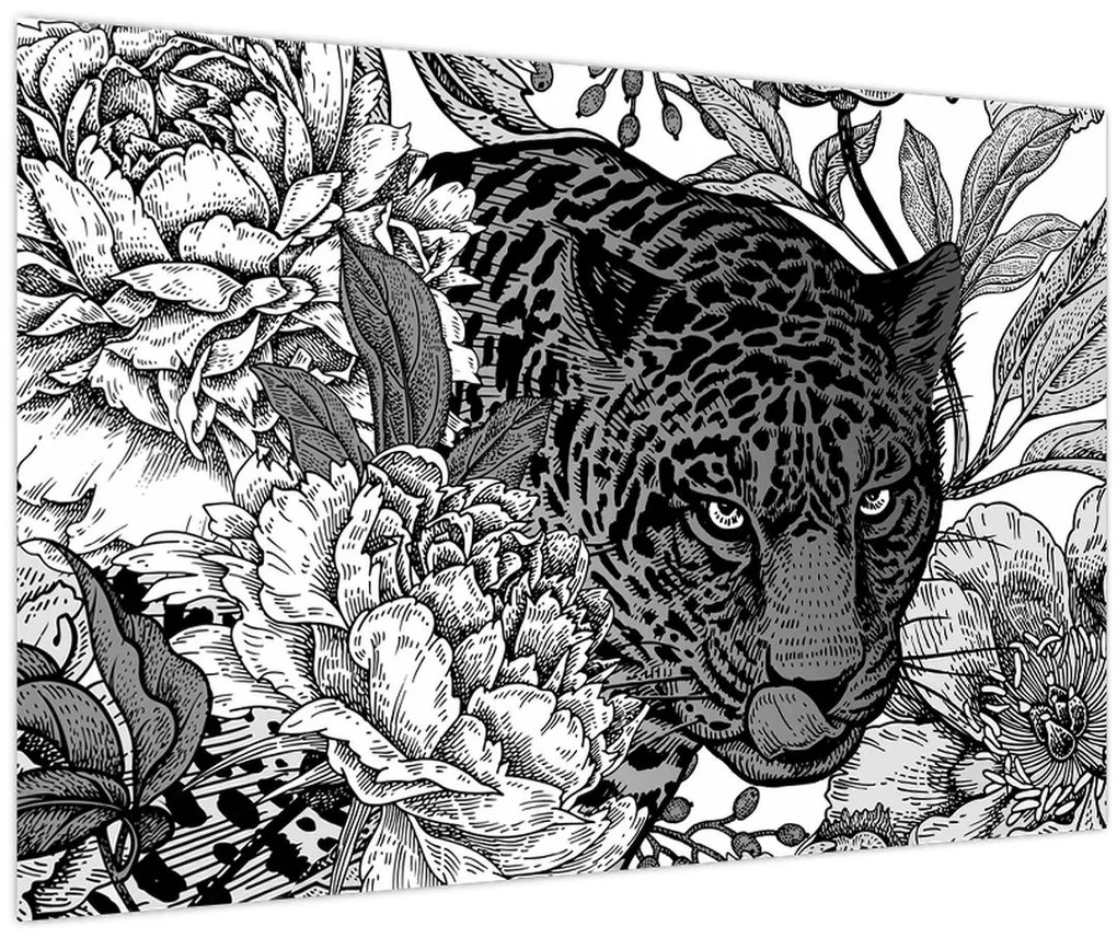 Tablou - Grădină exotică (90x60 cm)