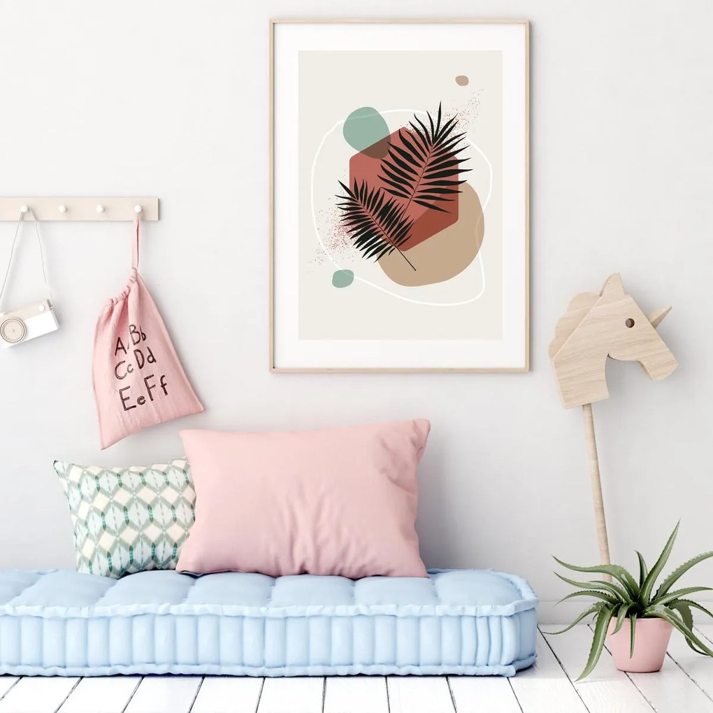 Poster - Abstracție naturală (A4)