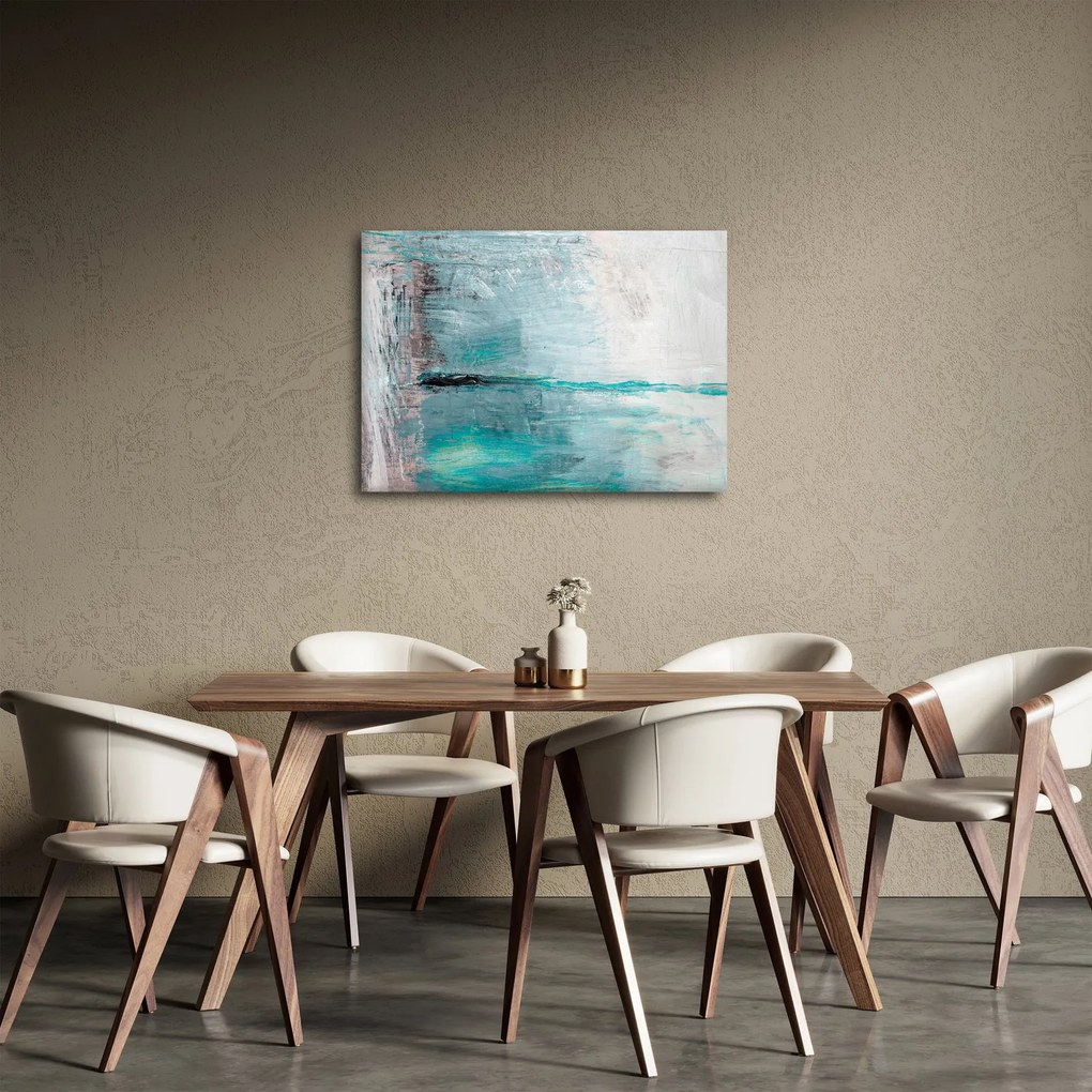 Tablou - pictură abstractă în ulei (70x50 cm)