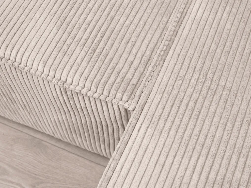 OFERTA Set canapea in forma de U, SMART COSARO, bej deschis, 295x140 cm, calitatea a II-a