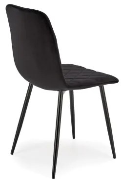 Scaun de dining ORIS, 1 buc., negru