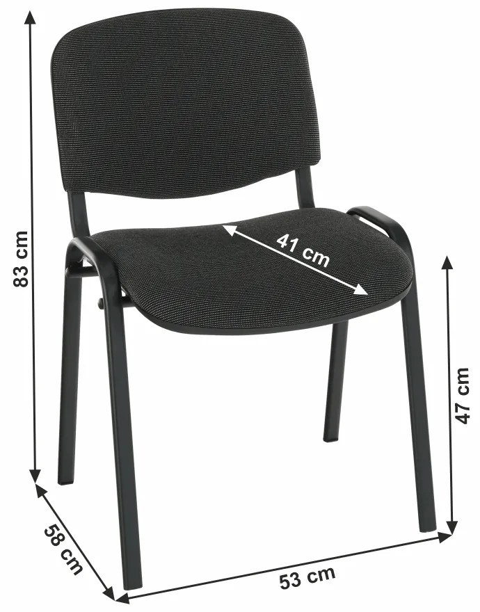 Scau de birou, gri, ISO NEW C26