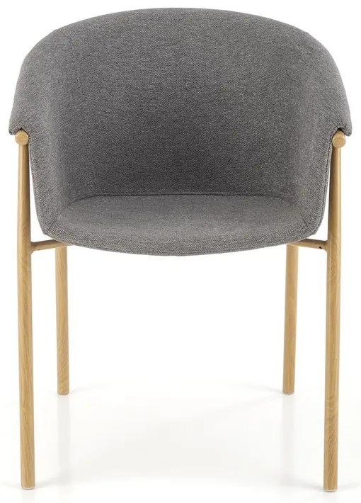 Scaun de bucaterie Lester, gri