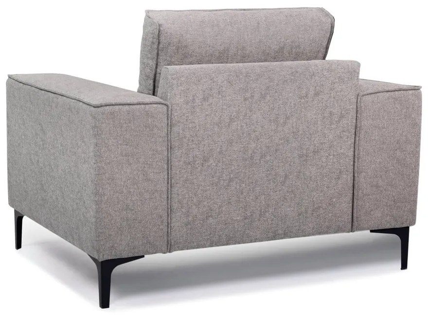 Fotoliu gri/maro Copenhagen - Scandic