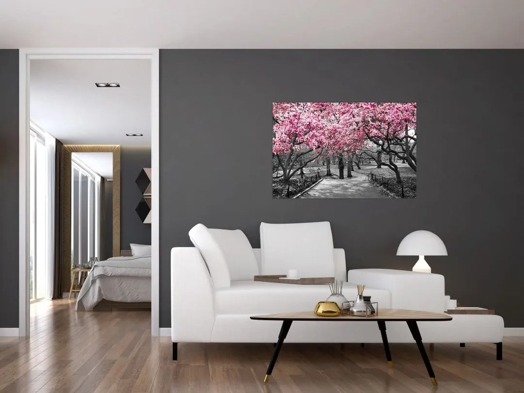 Tablou copacului magnolie (90x60 cm)