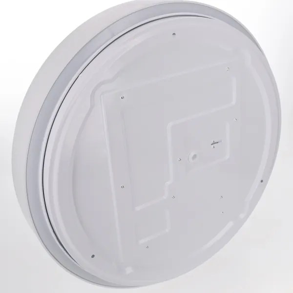 Brilagi - Plafonieră LED dimabilă WALDO, 48 W, 230 V, Ø 40 cm, alb/argintiu, cu telecomandă