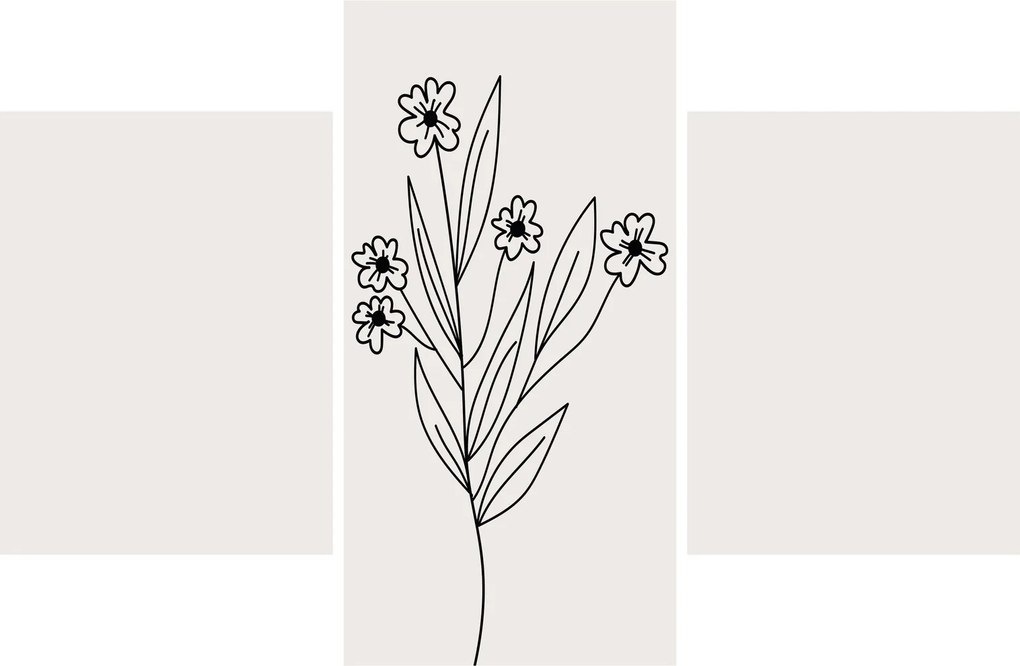 Tablou - Floare de pajiște N⁰1 (90x60 cm)