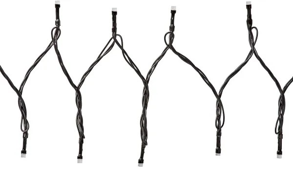 Nedis WIFILX01C42-LED Ghirlandă LED RGB pentru exterior, 42 x LED, 8 funcții, 8 m, IP65, Wi-Fi Tuya