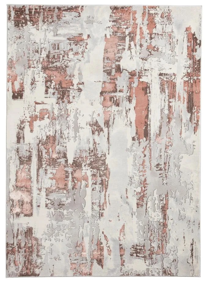 Covor roz/gri deschis 160x220 cm Apollo – Think Rugs