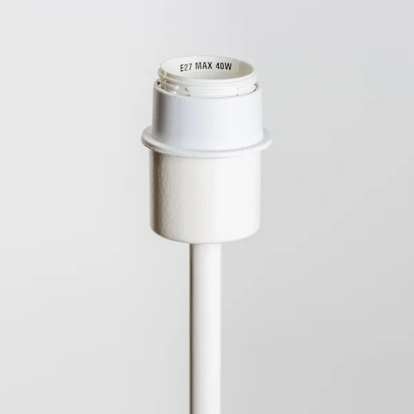 Brilagi - Lampă LED de podea CERIA, 1xE27/40W/230V, Ø 25 cm, bambus/alb