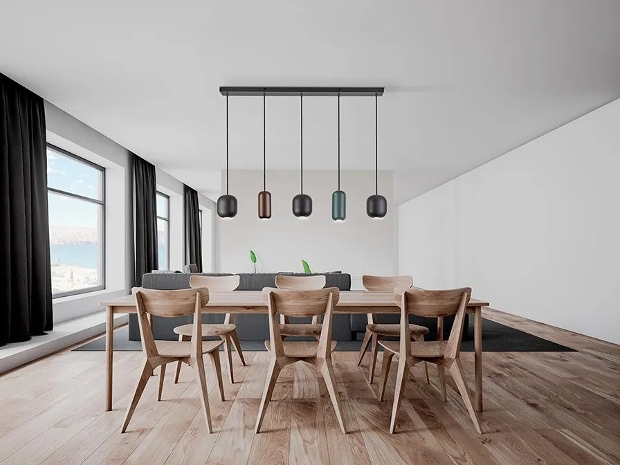 Lustra suspendata design moderm Nimes 5L