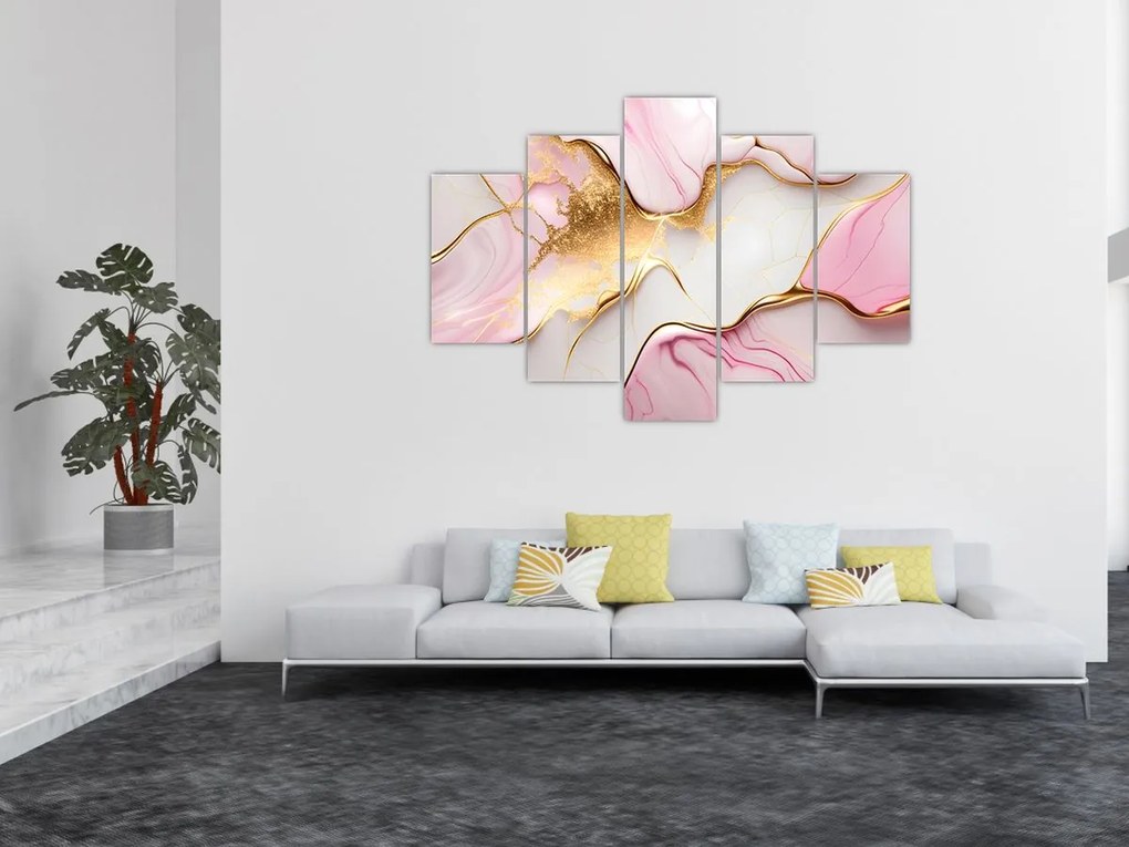 Tablou - Design de marmură (150x105 cm)