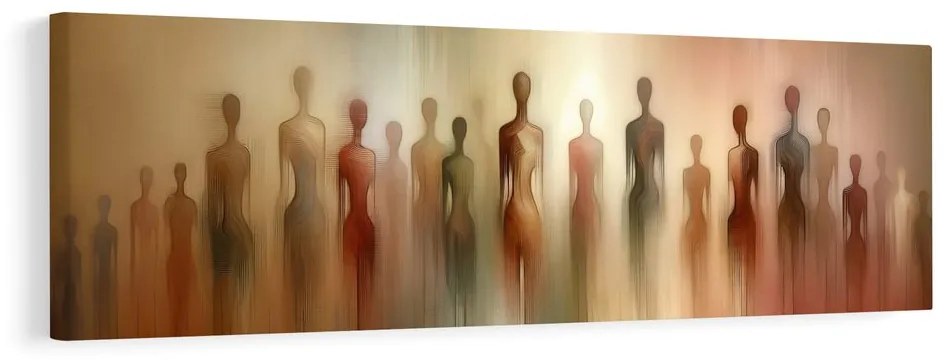 Tablou figuri în lumină cețoasă