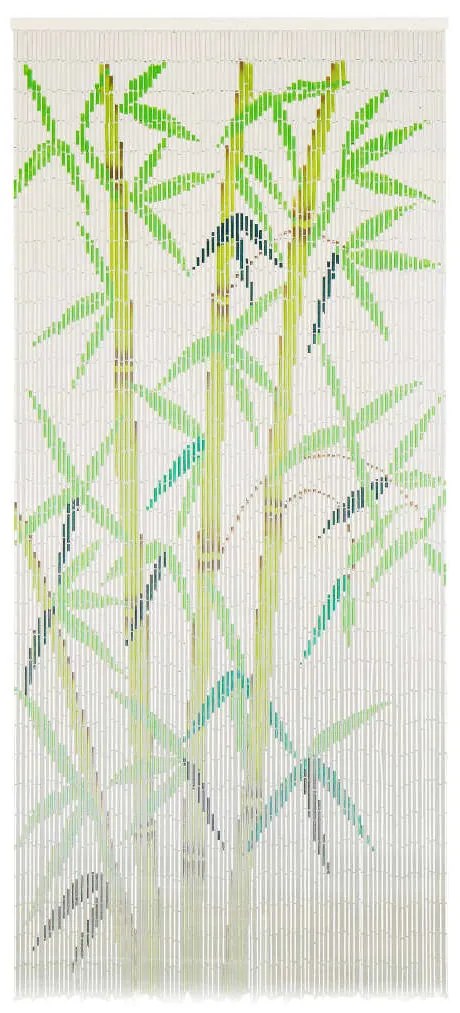 vidaXL Perdea de ușă pentru insecte, 90 x 200 cm, bambus