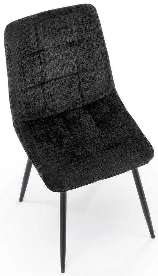Scaun de bucătărie Payton, negru