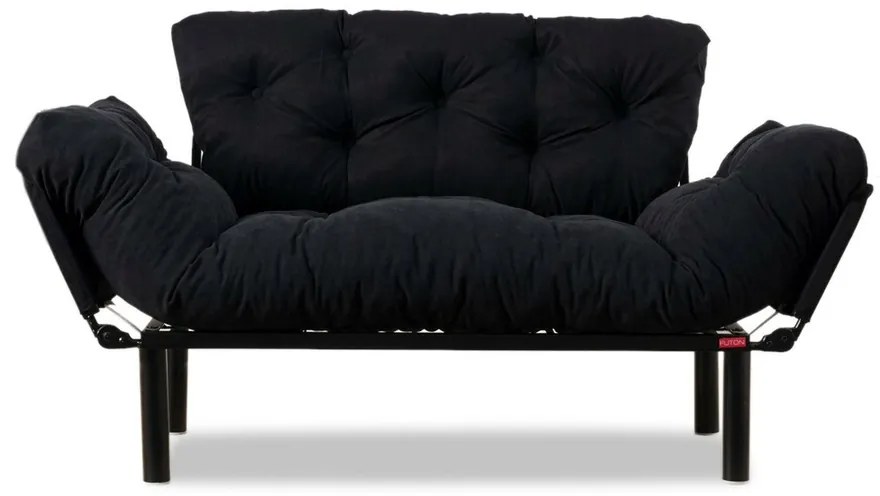 Canapea extensibilă Nitta Black