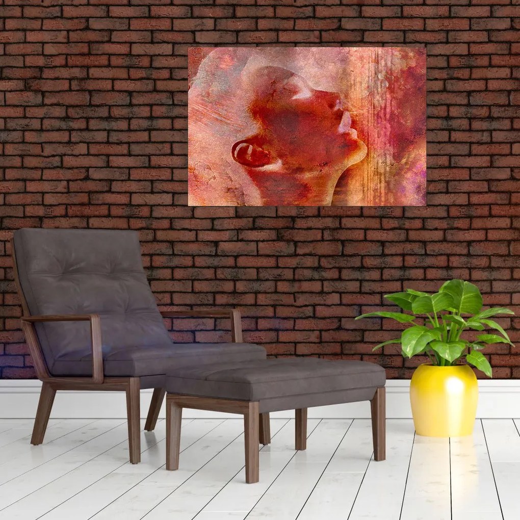 Tablou - Profilul feței feminine (90x60 cm)