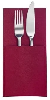 Westmark Set de buzunare pentru tacâmuri COZY, 22 x 11 cm, 4 buc, roșu