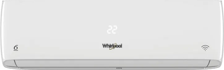 Aparat de aer conditionat Whirlpool SPICR309WF, 9000 BTU, 25 m², A++, Wi-Fi, 6TH SENSE, HEPA, Alb