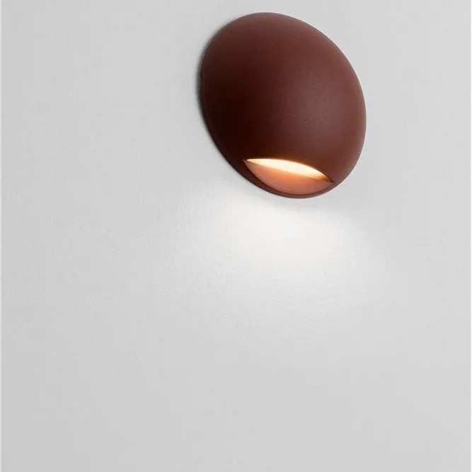 Aplica exterior cu iluminat jos LED IP65 PASSO corten