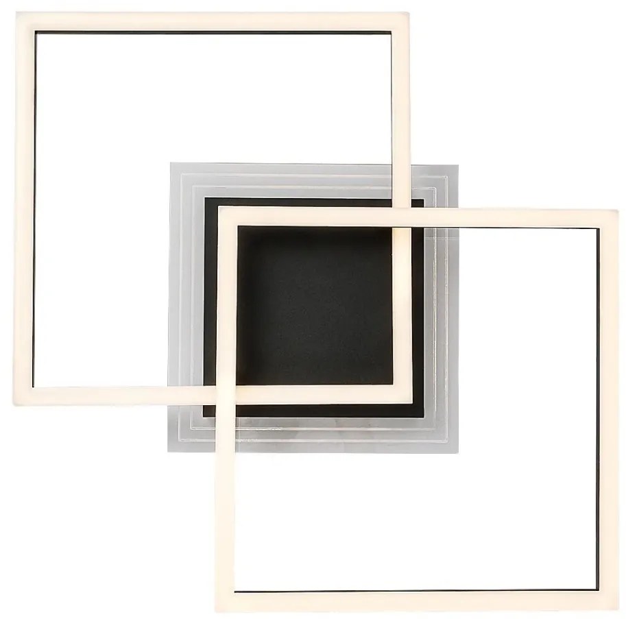 Plafoniera LED design geometric Ottavia 70cm