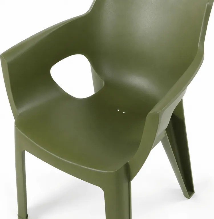 Scaun de gradina pentru servit masa IVY, verde