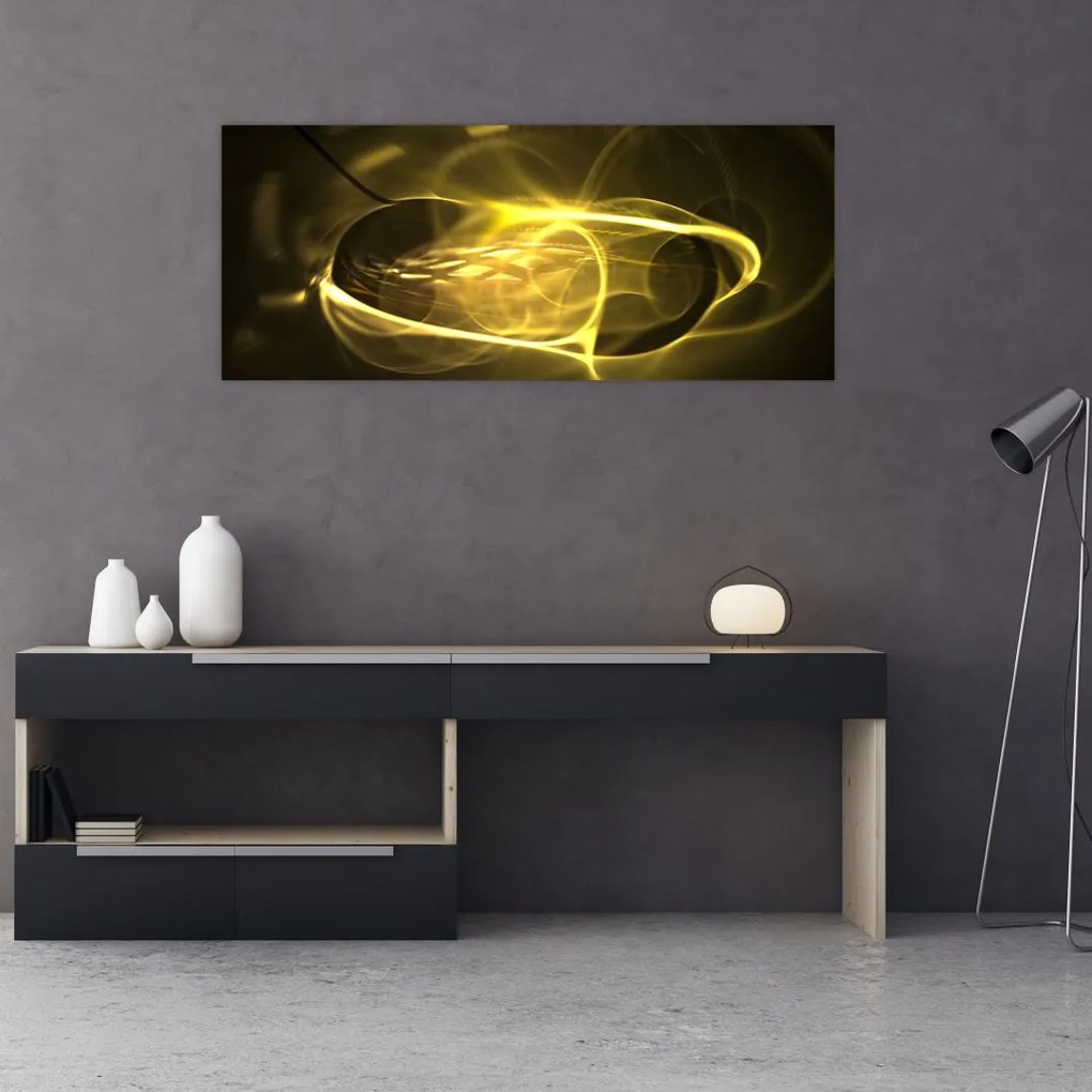 Tabloul modern abstract (120x50 cm)