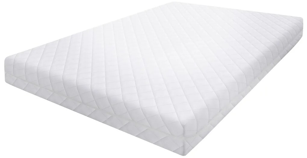 Saltea SuperOrtopedica KONFORTA+ 20 cm, 90x200x20cm, Husa matlasata, hipoalergenica, Reversibila, Fermitate Medie