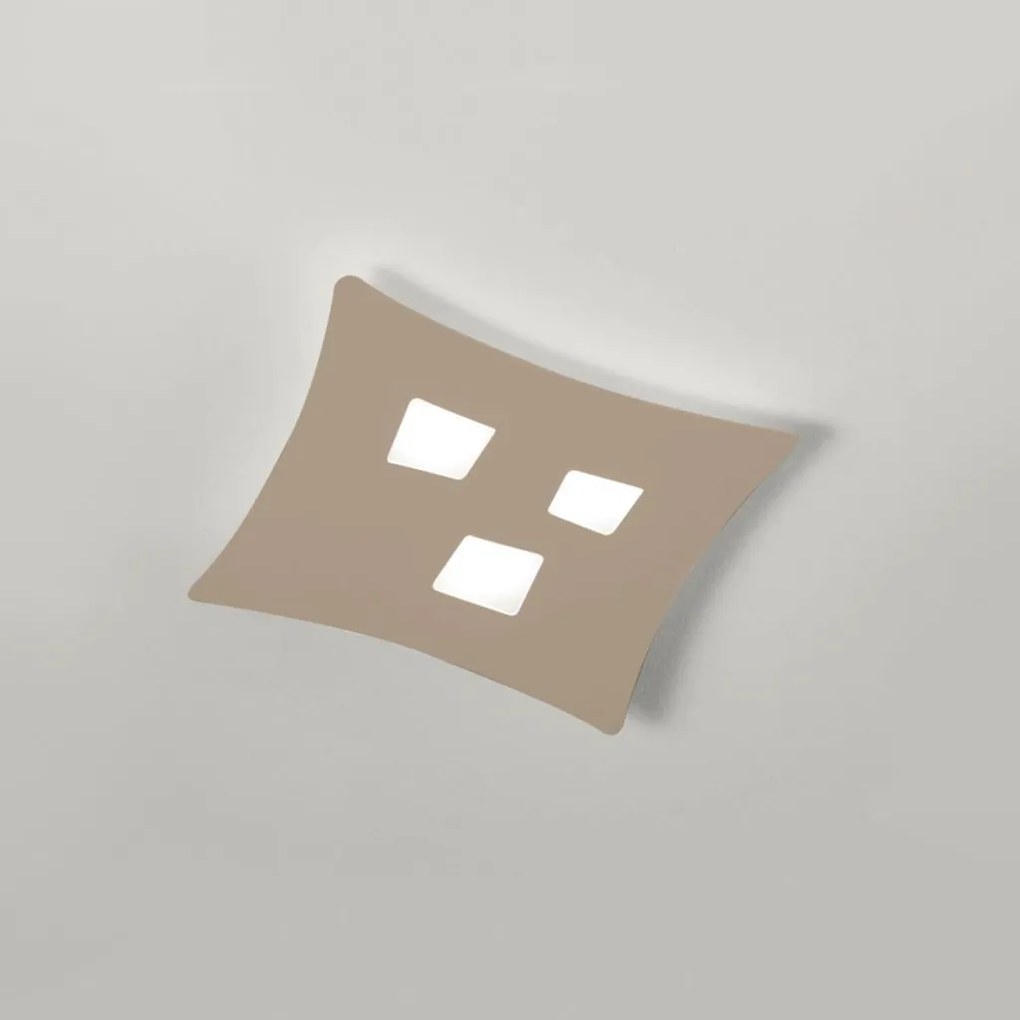 Plafoniera moderna ISOTTA 40x44cm, alb sau gri