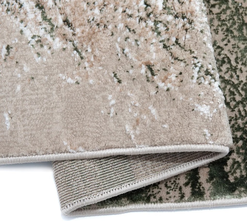 Covor Modern Living, Dormitor Dreptunghiular Cameleon 2323A Verde (Alege dimensiunea: 100 x 200)
