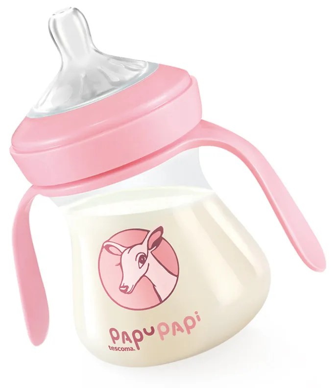 Sticlă Tescoma PAPU PAPI 150 ml, roz, 150 ml