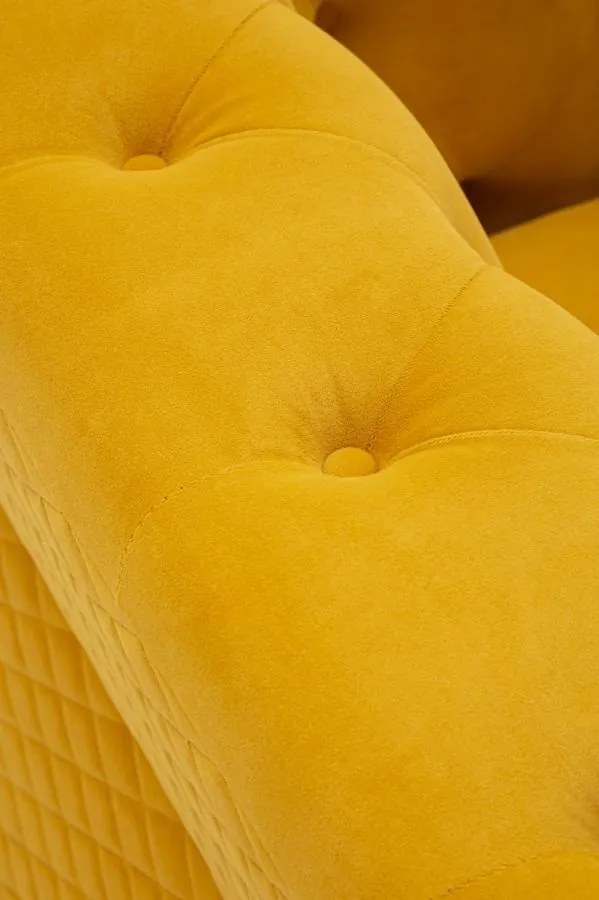 Fotoliu cu perna, mustar, 104X83X76 cm, Emy, Mauro Ferretti