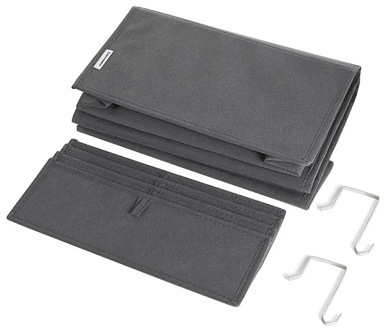 Sistem de depozitare suspendat cu patru buzunare