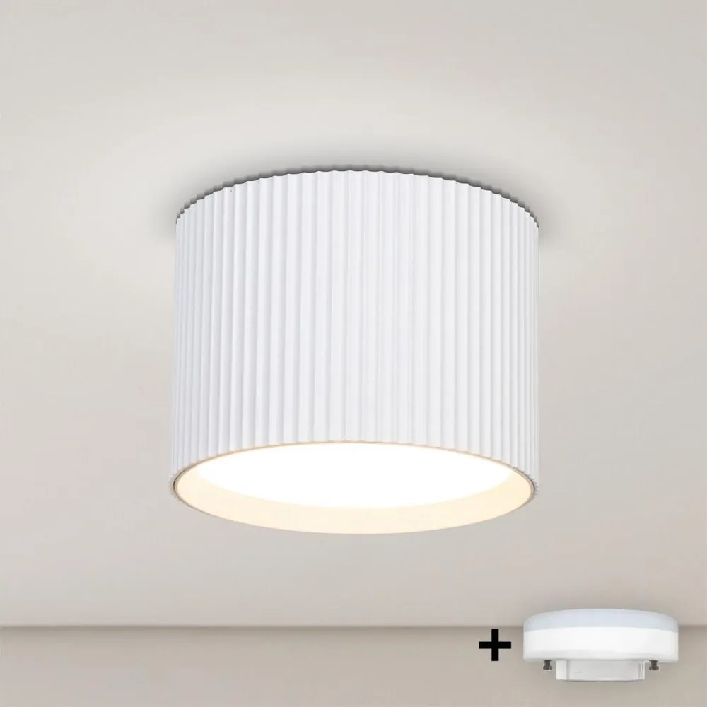 Brilagi - Spot LED RGB STRIPY cu dimmer 1xGX53/14W/230V Wi-Fi Tuya alb
