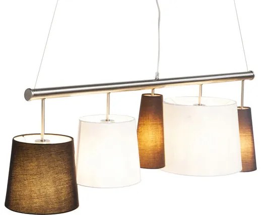 Designul câinilor Kare Design Lampa suspendata Parecchi Silver 100 cm