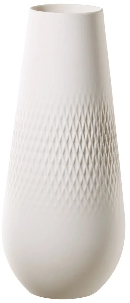 Vaza Carré, inalta, colectia Manufacture Collier blanc - Villeroy & Boch