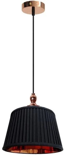 Lustră pe cablu AMORE 1xE27/60W/230V negru