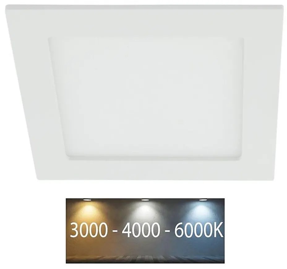 Plafonieră LED încastrată pentru baie LED/12W/230V 3000/4000/6000K IP44