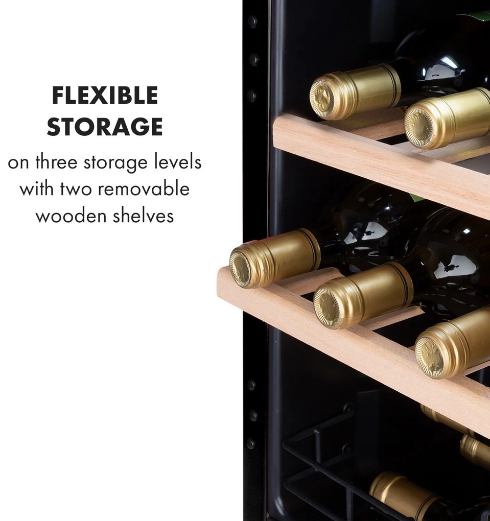 Vinetage 12, frigider pentru băuturi, frigider, 46 litri, 4-22°C, retro-design