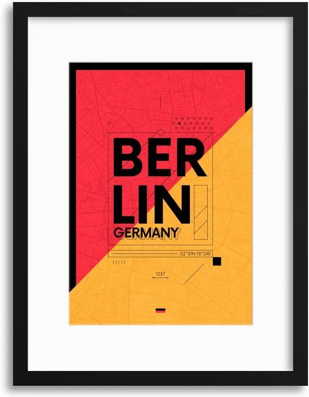 Imagine în cadru - Berlin City Travel Poster 30x40 cm