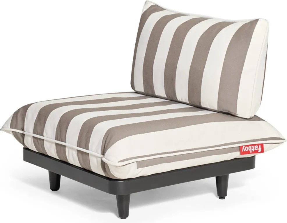 Modul scaun Paletti, culori multiple - Fatboy Culoare: cacao cu dungi
