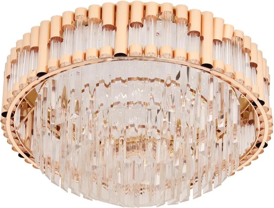 Brilagi - Plafonieră LED reglabilă CROWN LED/41W/230V Ø 48 cm aurie + telecomandă