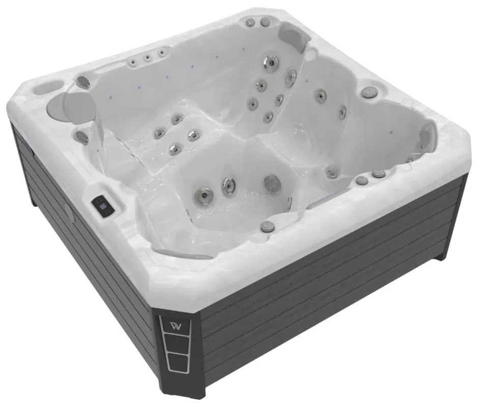 Jacuzzi Malaga Life Deluxe din argint sterling