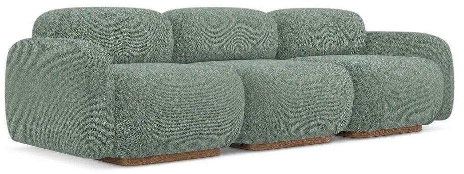 Canapea modulară verde-deschis 270 cm Ailani – Makamii